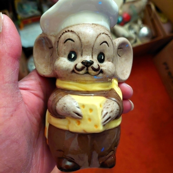 Vintage* Cheesy Mouse Cheese Shaker - Picture 1 of 5